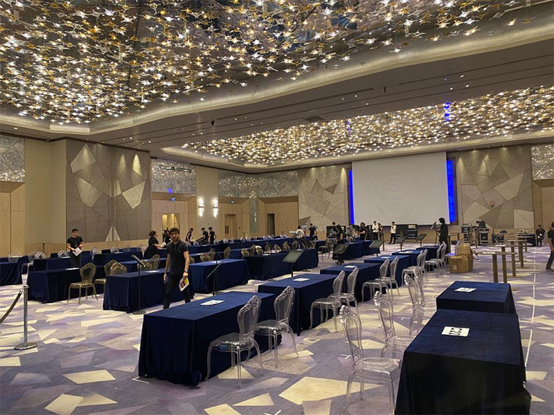 Festival İçin Dikdörtgen Masa Kiralama