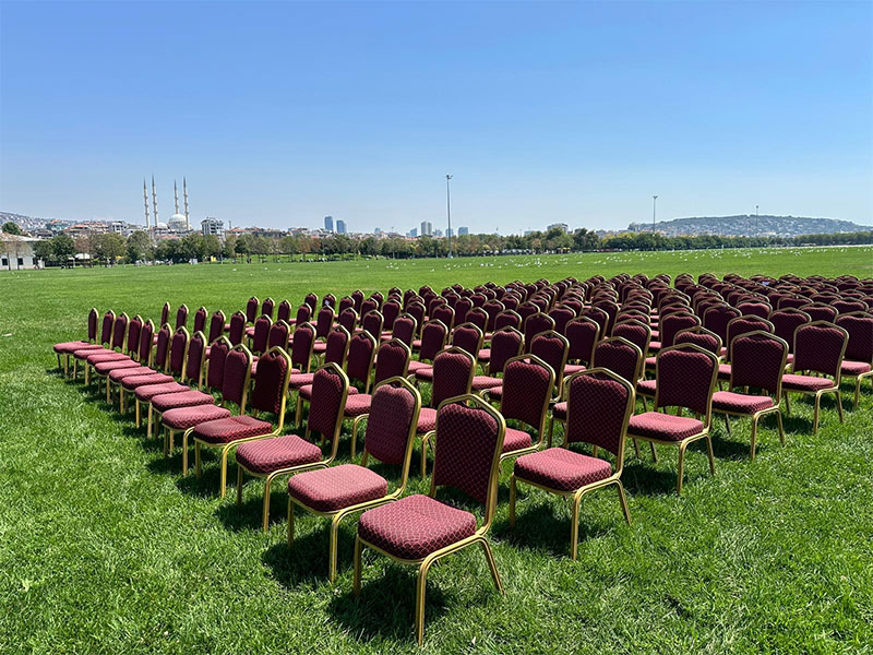 Bordo hilton Sandalye