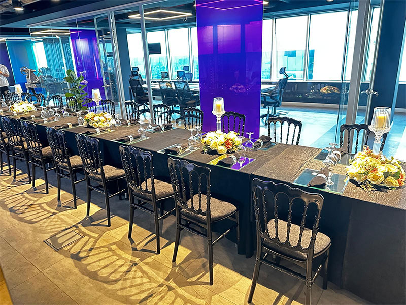 Siyah Sandalye Kiralama