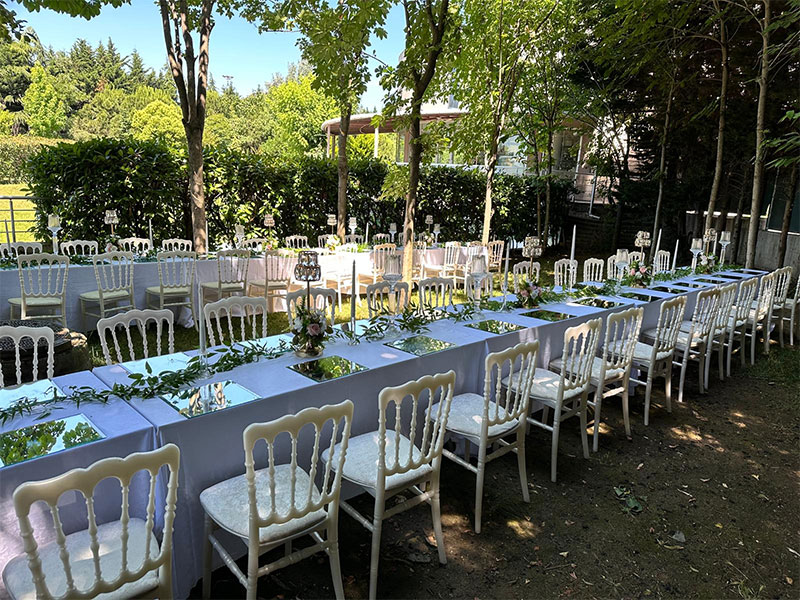 Arnavutköy Nişan için Masa Sandalye kiralama