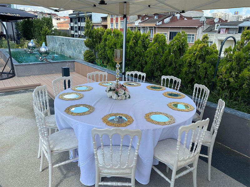 Yemek Daveti için Sandalye Kiralama