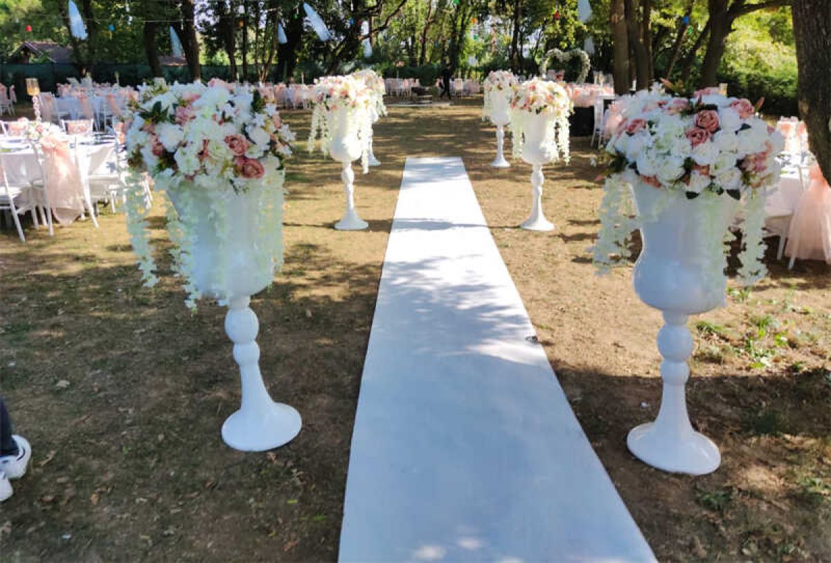 Kır Düğünü Gelin Yolu Süsleme