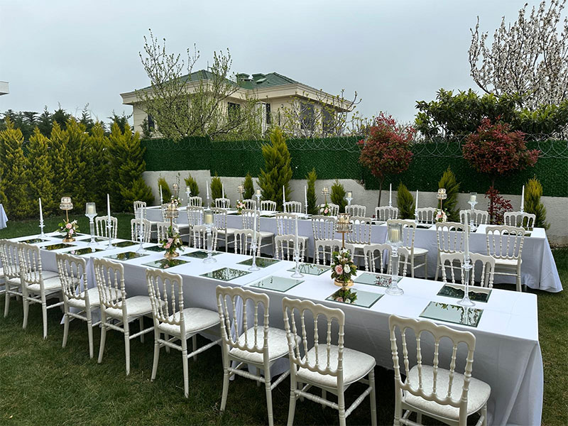 Gebze Masa Sandalye Kiralama Fiyatları