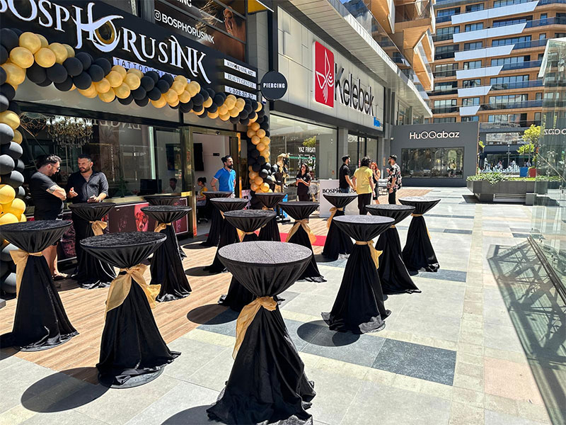 Açılış Bistro Masa Kiralama