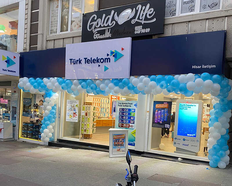 Türk Telekom Balon Süsleme Hizmeti