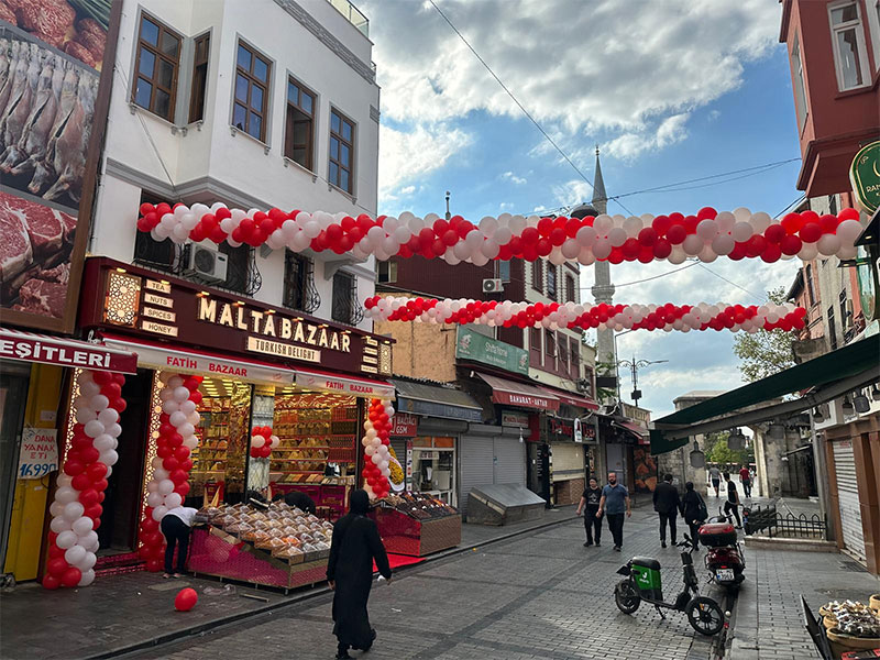 Mağaza Balon Süsleme
