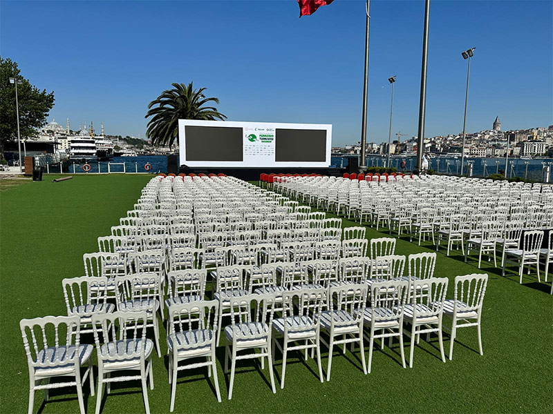 Yeşilay Münazara Turnuvası için Sandalye Kiralama Hizmeti Gerçekleştirdik